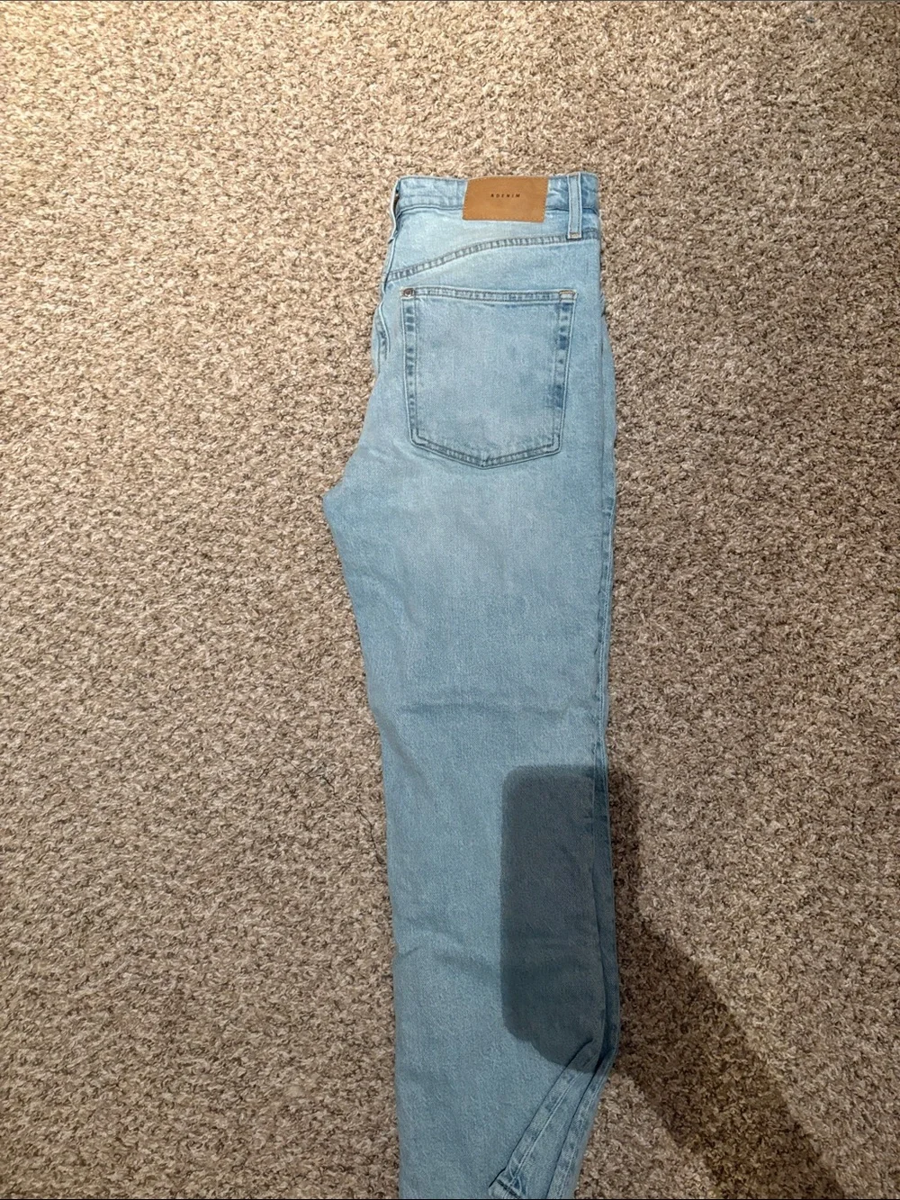 Light Blue Women's High-Rise Mom Jeans